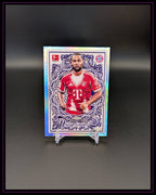 2025-26 Topps Chrome Bundesliga #OR-28 Serge Gnabry Ornaments Purple Ref /75