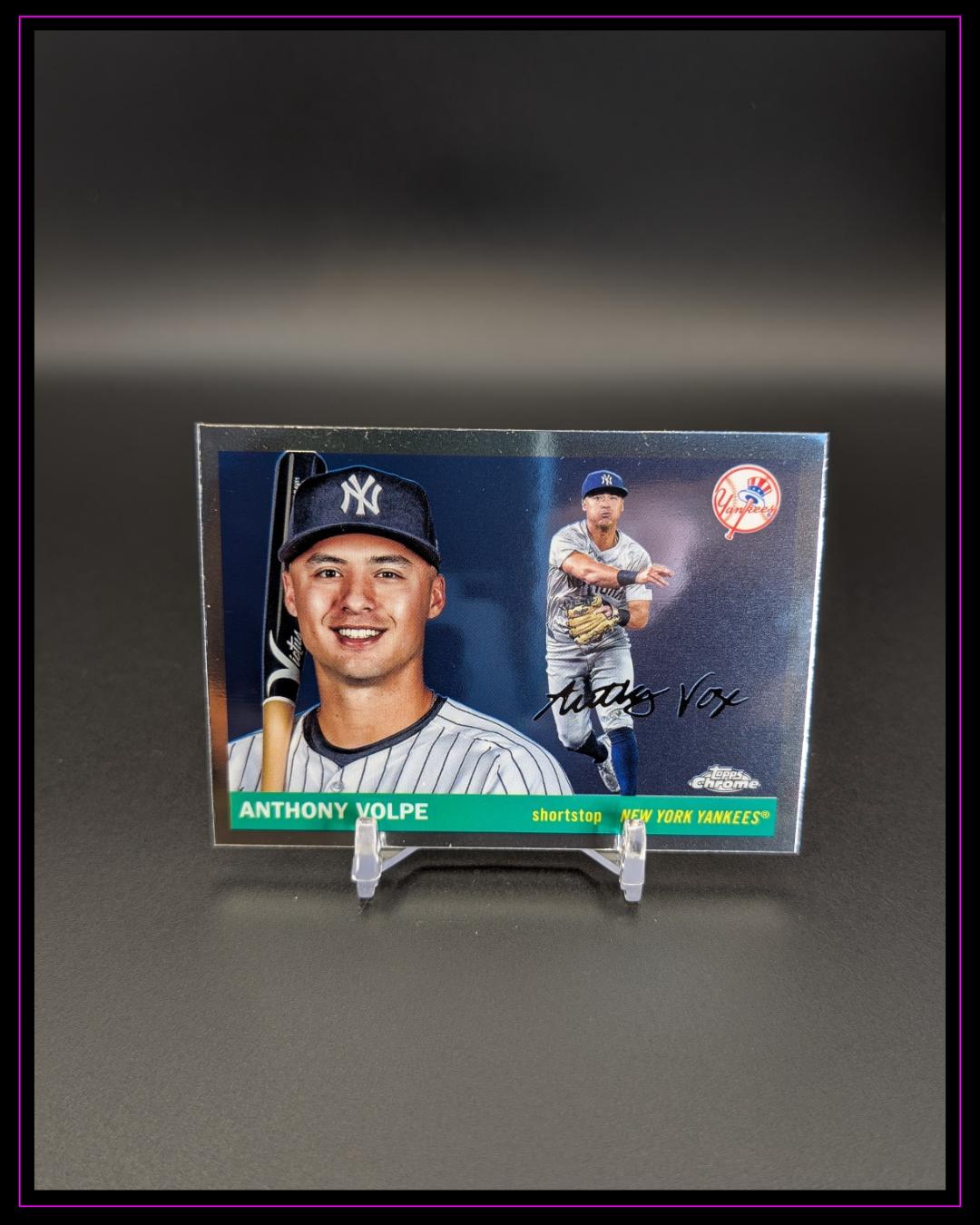 2025 Topps Chrome Platinum #162 Anthony Volpe