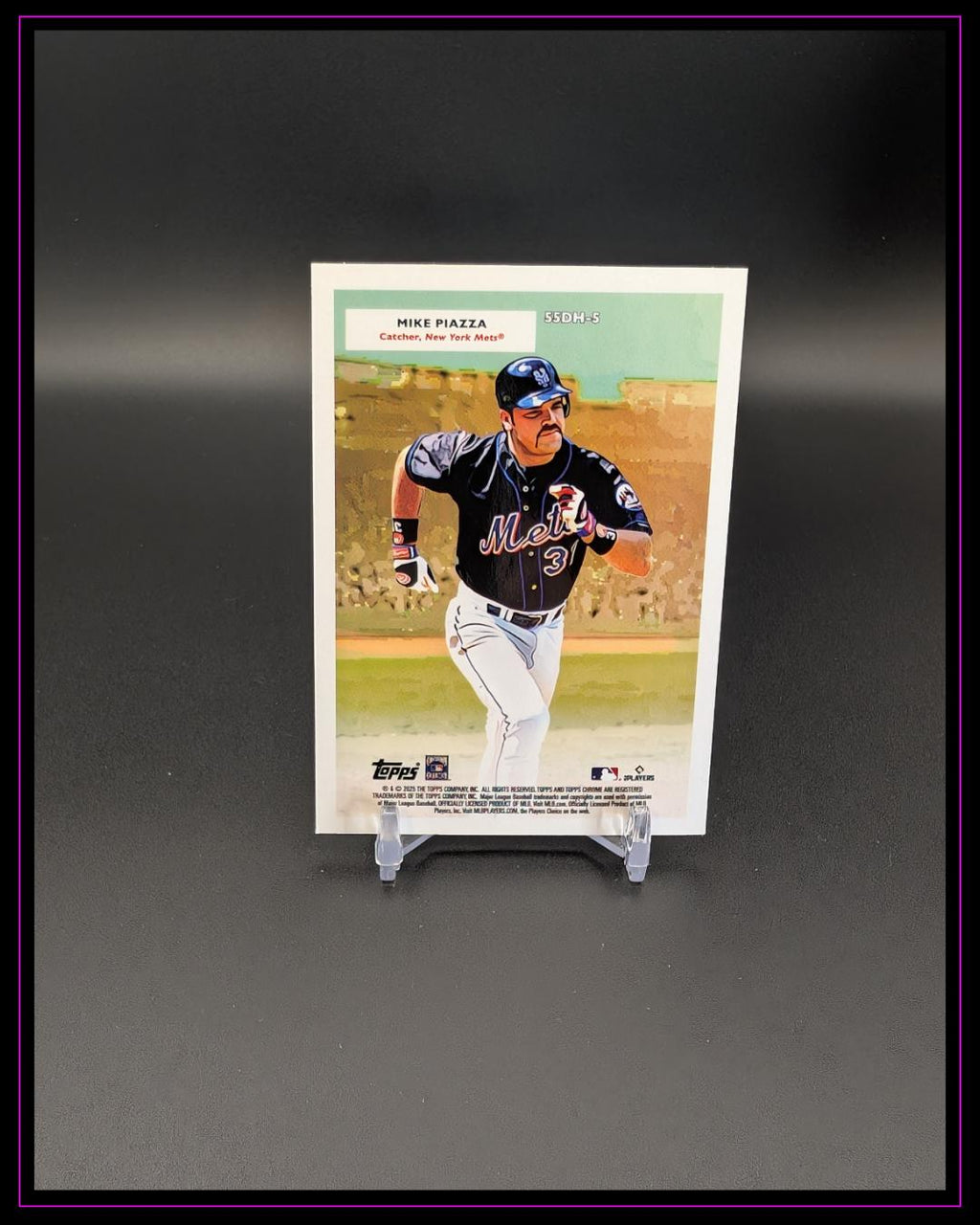 2025 Topps Chrome Platinum #55DH-5 Lindor Piazza 1955 Doubleheaders