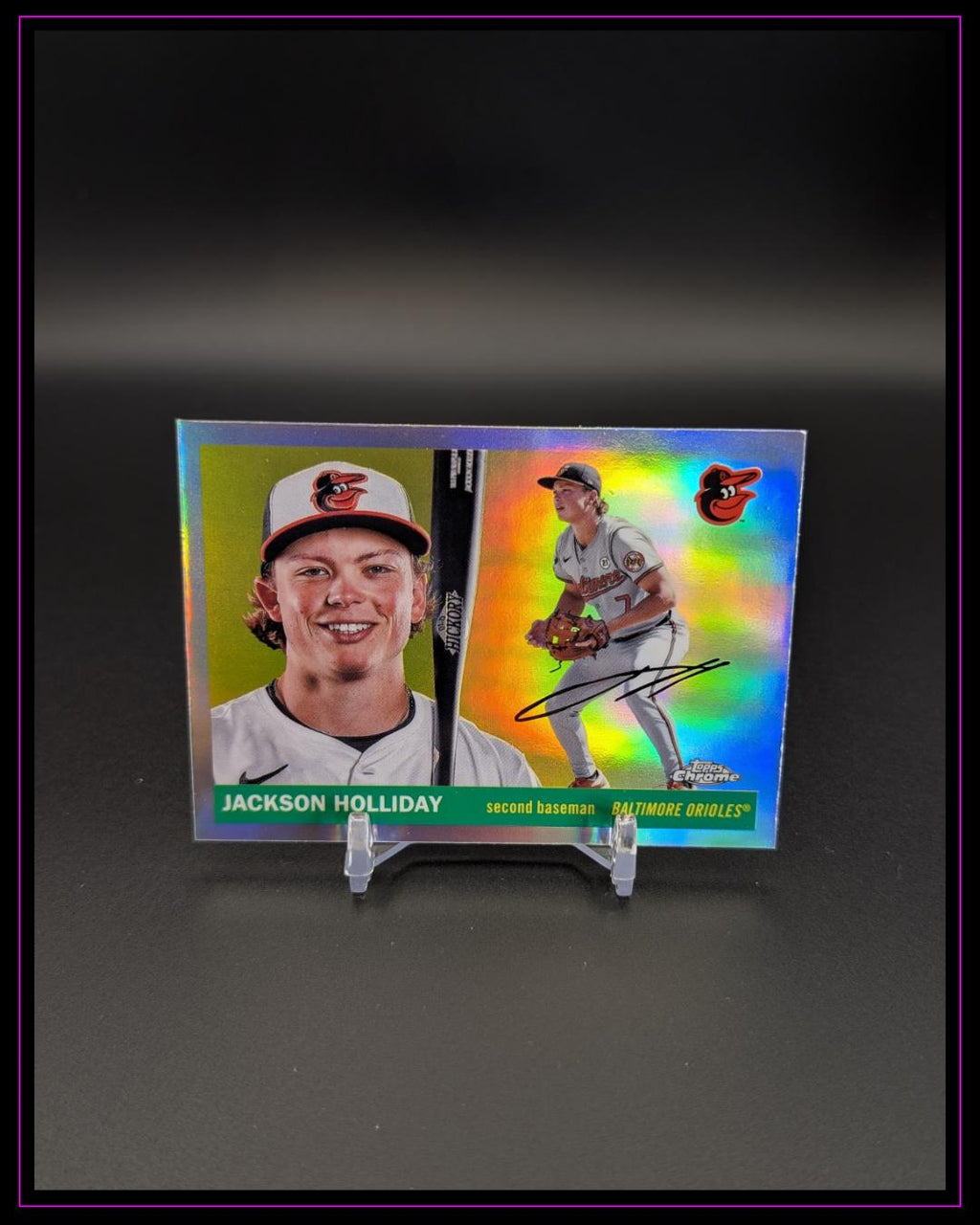 2025 Topps Chrome Platinum #67 Jackson Holliday Refractors