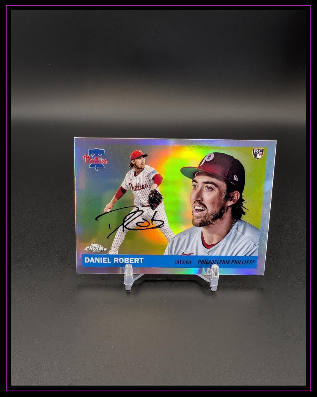 2025 Topps Chrome Platinum #250 Daniel Robert Refractors