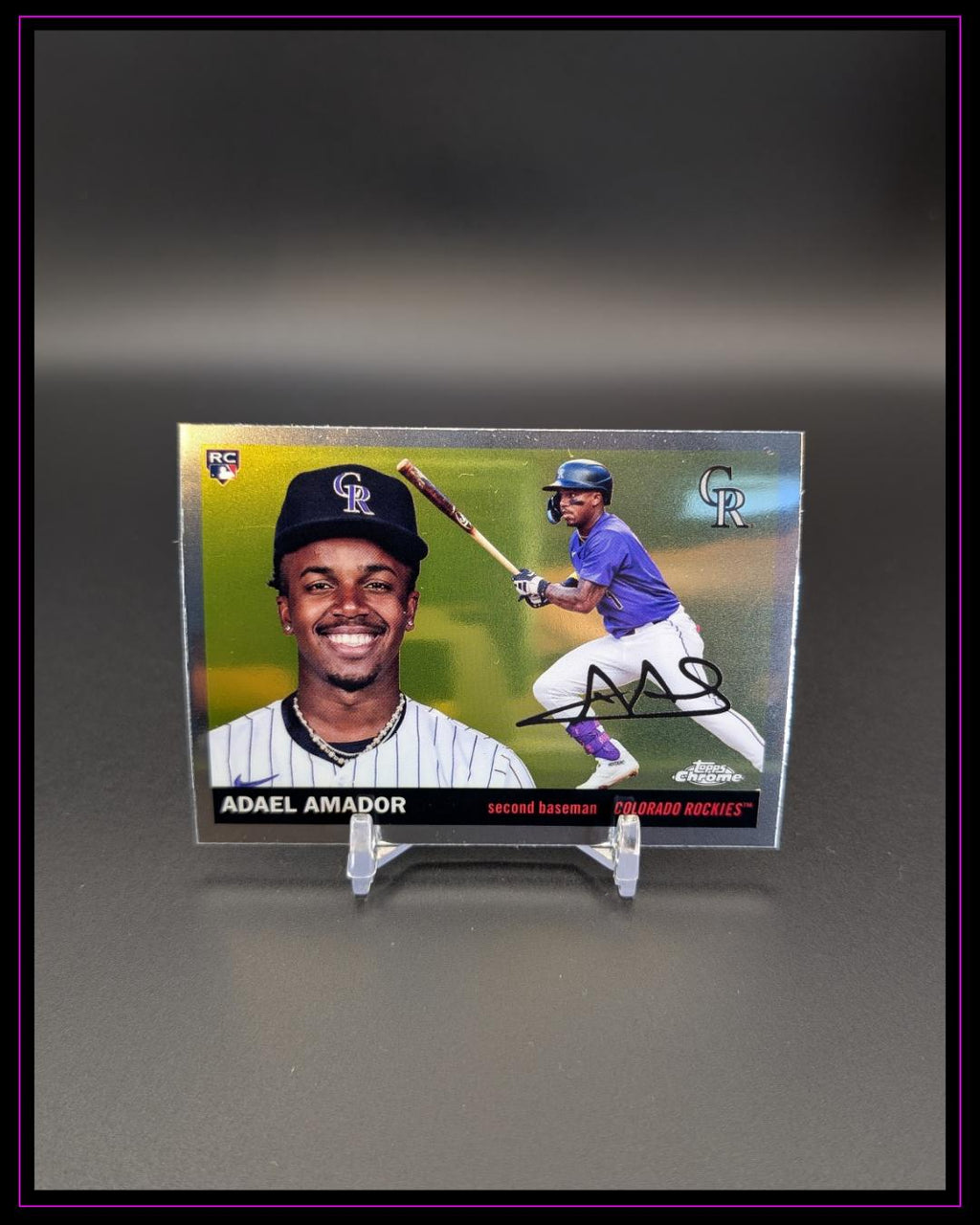 2025 Topps Chrome Platinum #358 Adael Amador