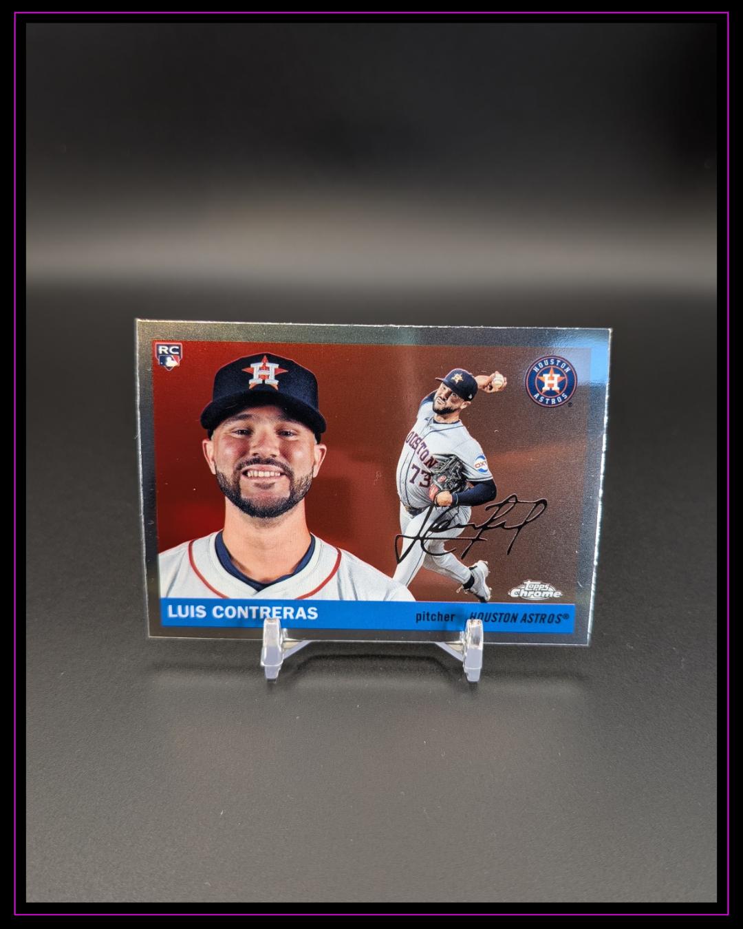 2025 Topps Chrome Platinum #345 Luis Contreras