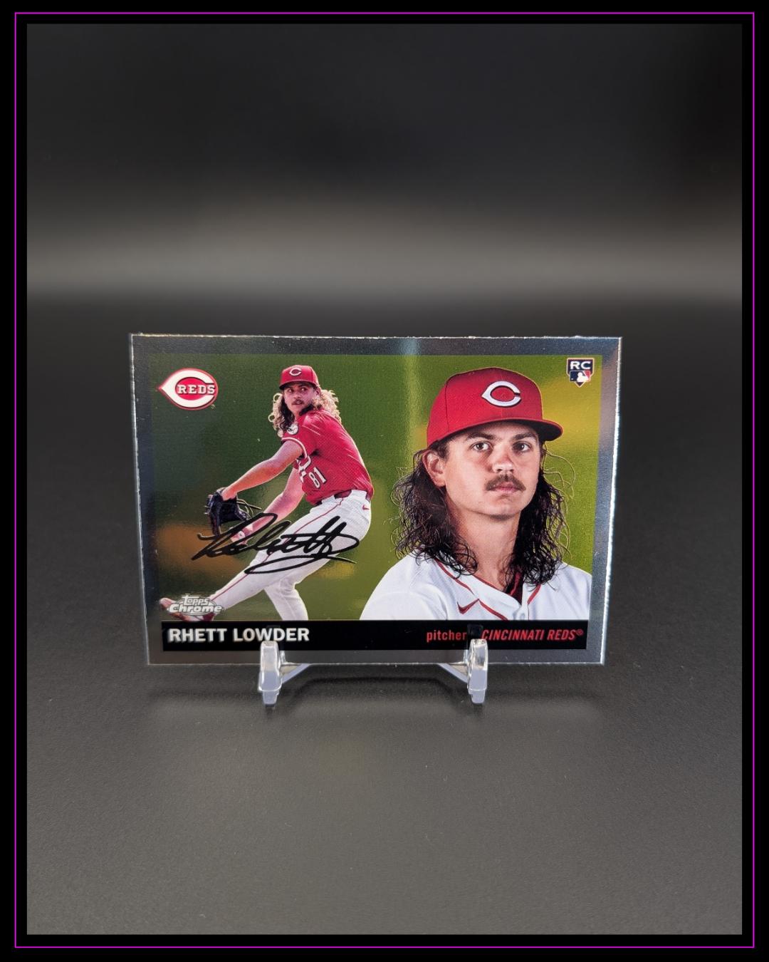 2025 Topps Chrome Platinum #205 Rhett Lowder