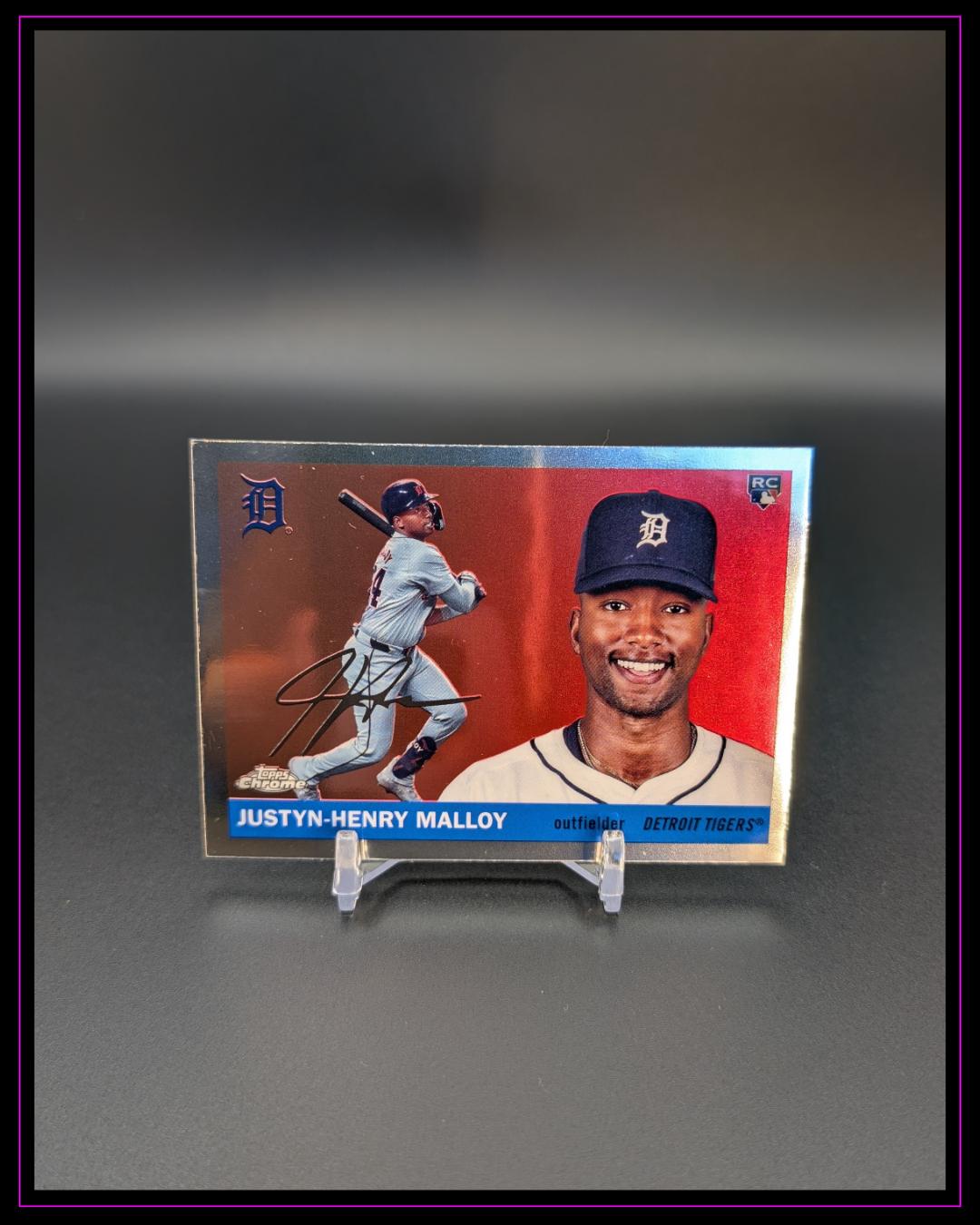 2025 Topps Chrome Platinum #328 Justyn-Henry Malloy
