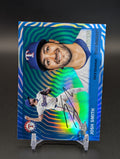2025 Topps Chrome Platinum #177 Josh Smith Blue Vibrations Refractors #/150