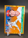 2025 Topps Chrome Platinum #376 Gordon Graceffo Orange Wave Refractors #/25