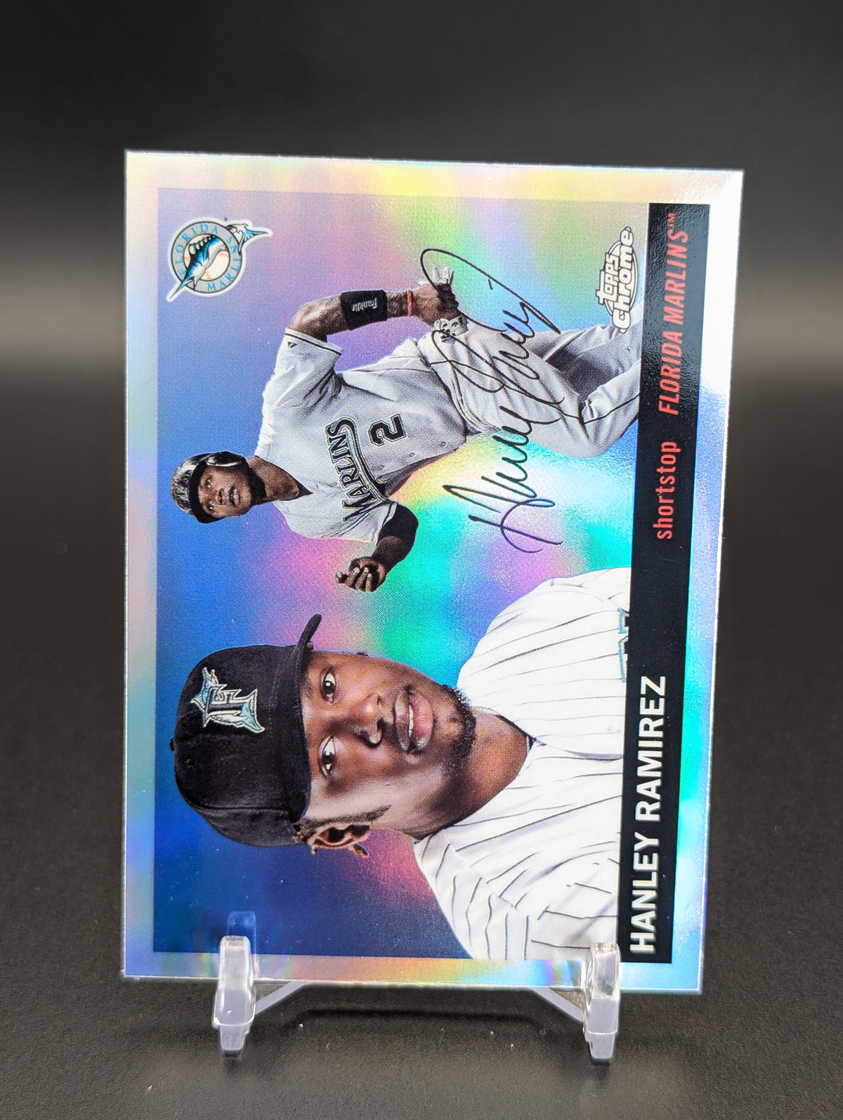 2025 Topps Chrome Platinum #497 Hanley Ramirez Refractors