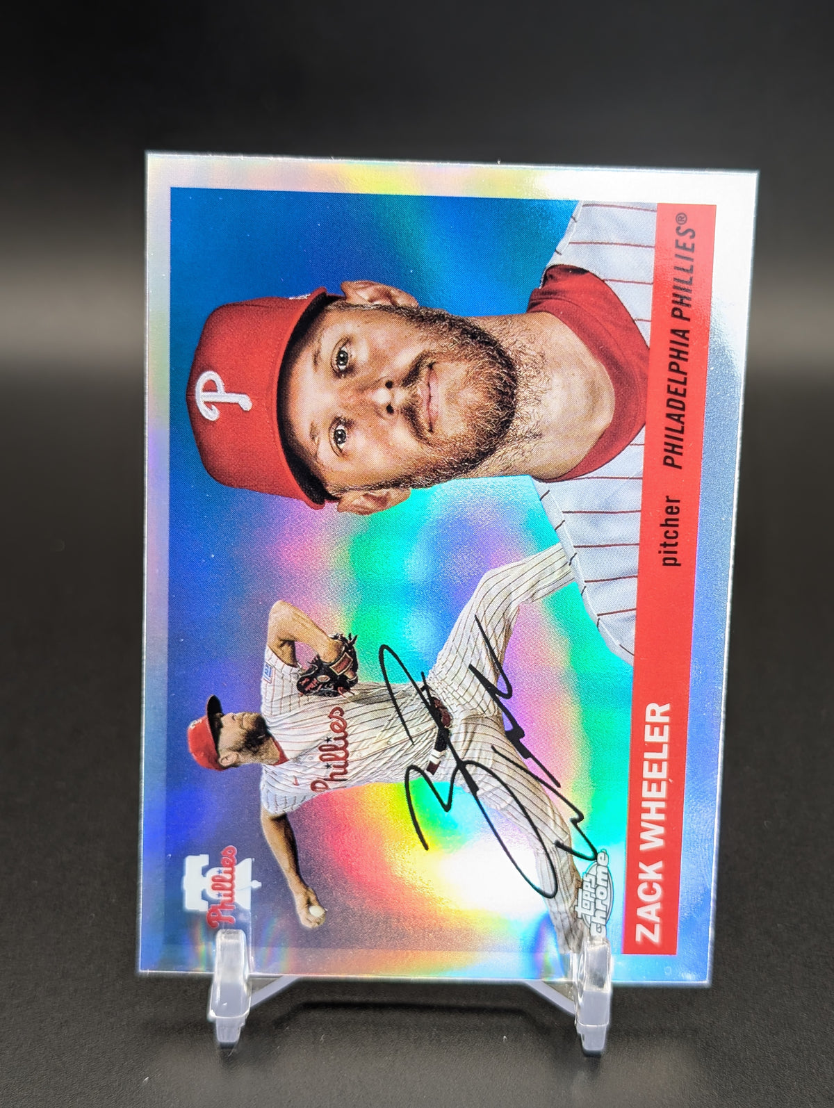 2025 Topps Chrome Platinum #120 Zack Wheeler Refractors