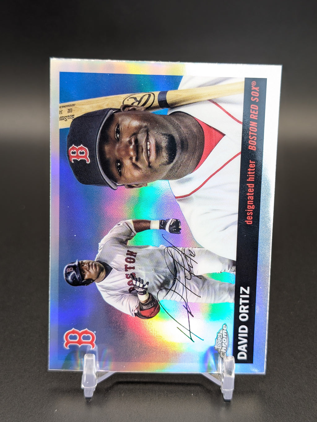 2025 Topps Chrome Platinum #344 David Ortiz Refractors
