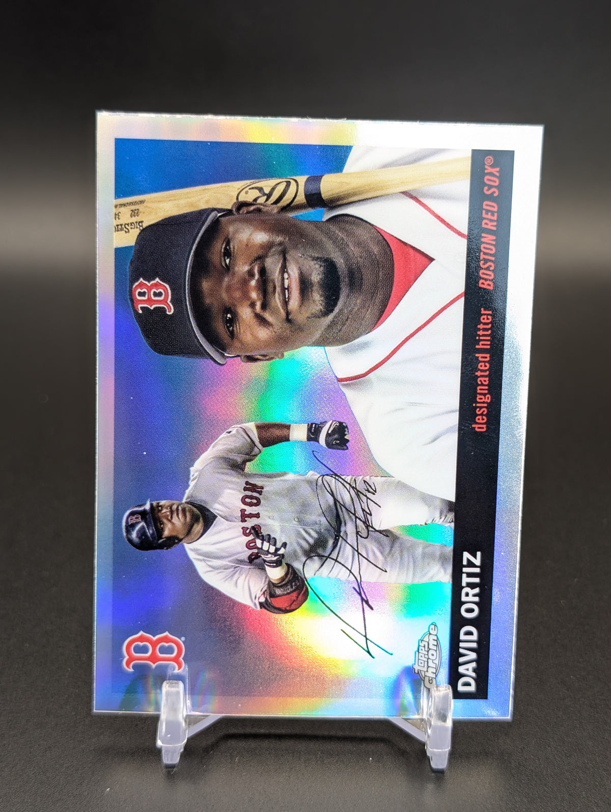 2025 Topps Chrome Platinum #344 David Ortiz Refractors