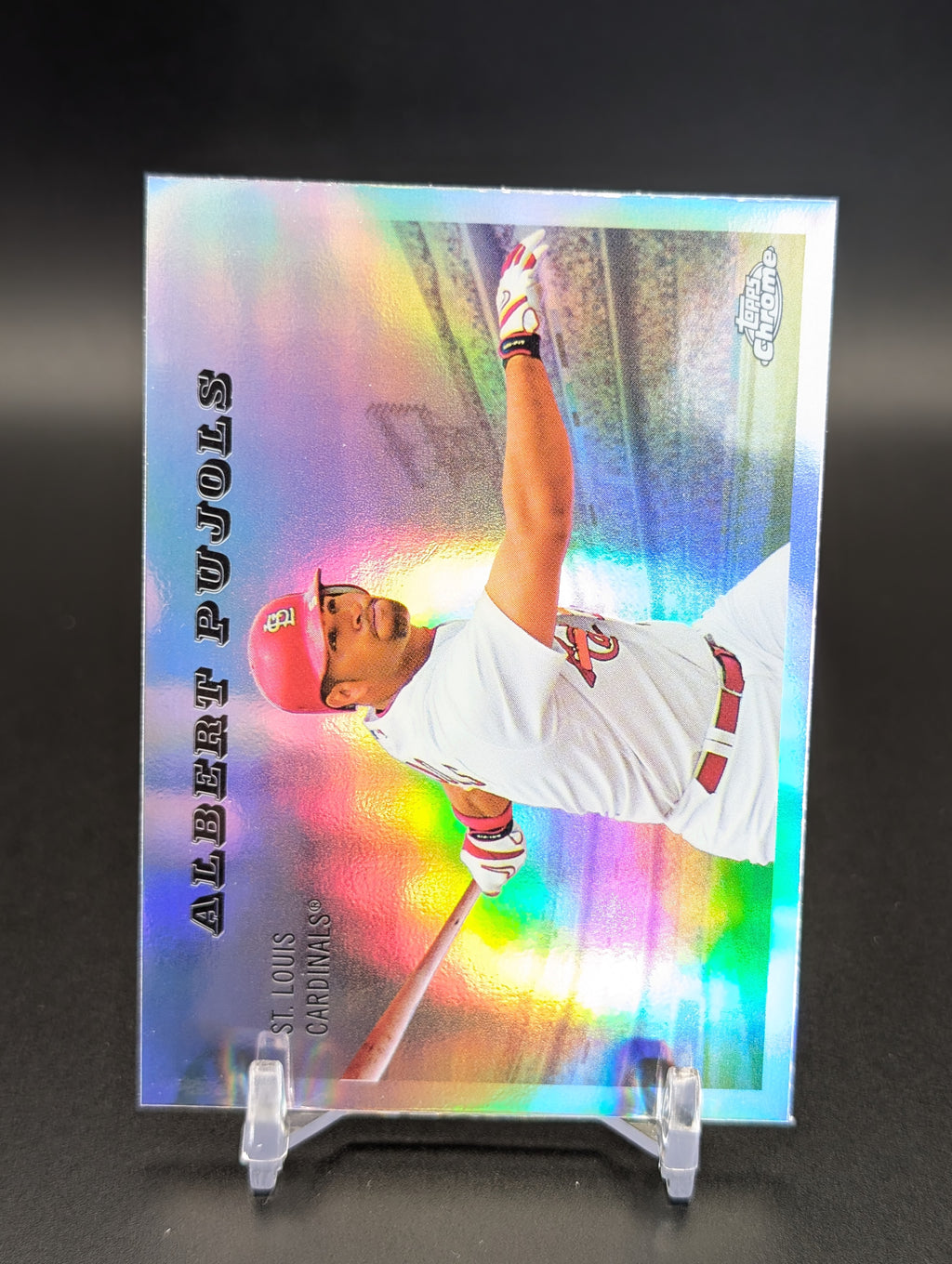2025 Topps Chrome Platinum #55RS-4 Albert Pujols 1955 Topps Rails and Sails