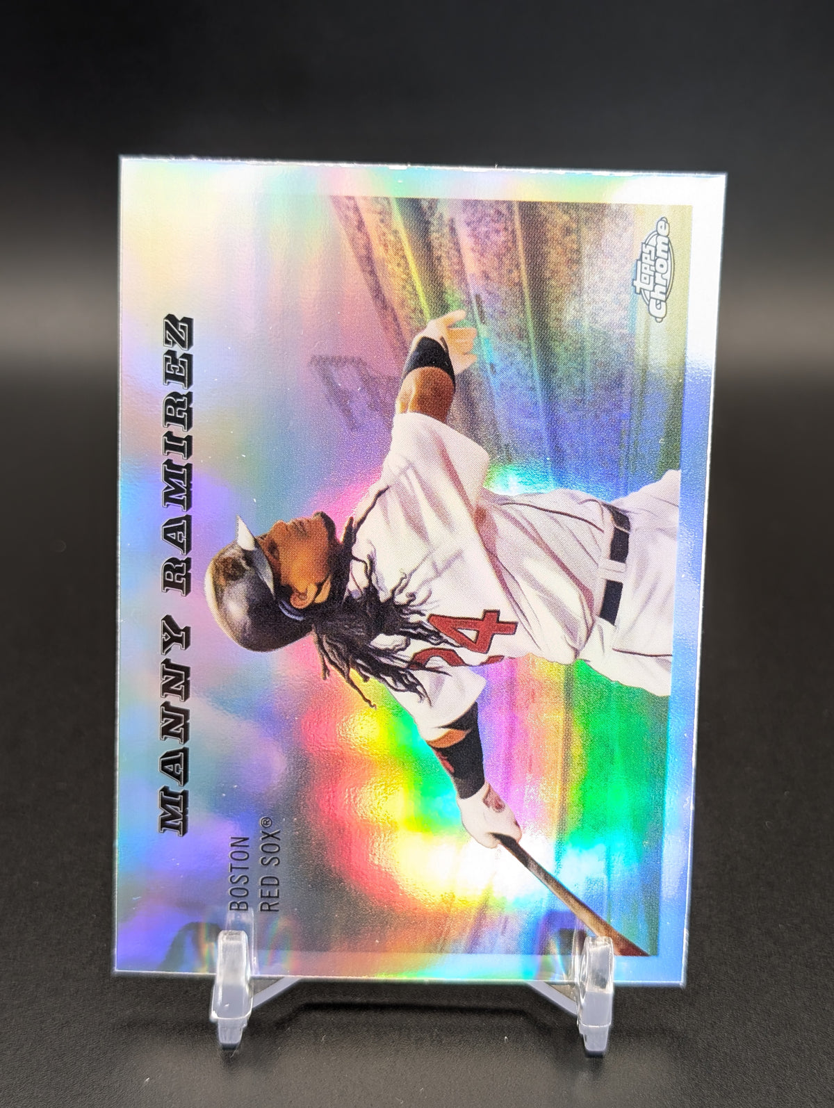 2025 Topps Chrome Platinum #55RS-12 Manny Ramirez 1955 Topps Rails and Sails