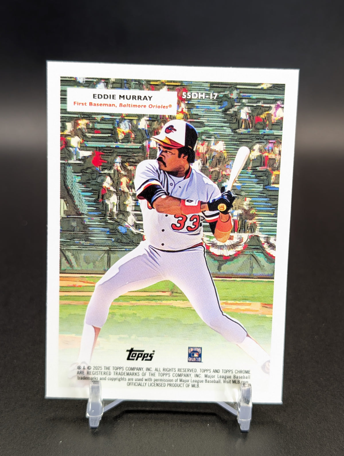 2025 Topps Chrome Platinum #55DH-17 Robinson Murray 1955 Doubleheaders