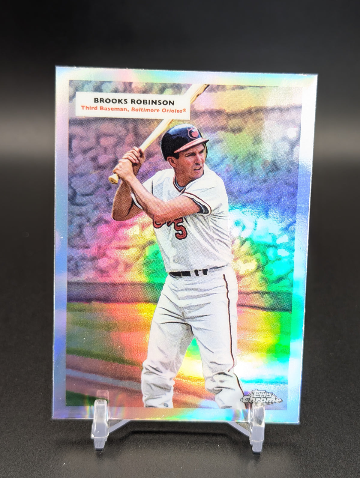 2025 Topps Chrome Platinum #55DH-17 Robinson Murray 1955 Doubleheaders