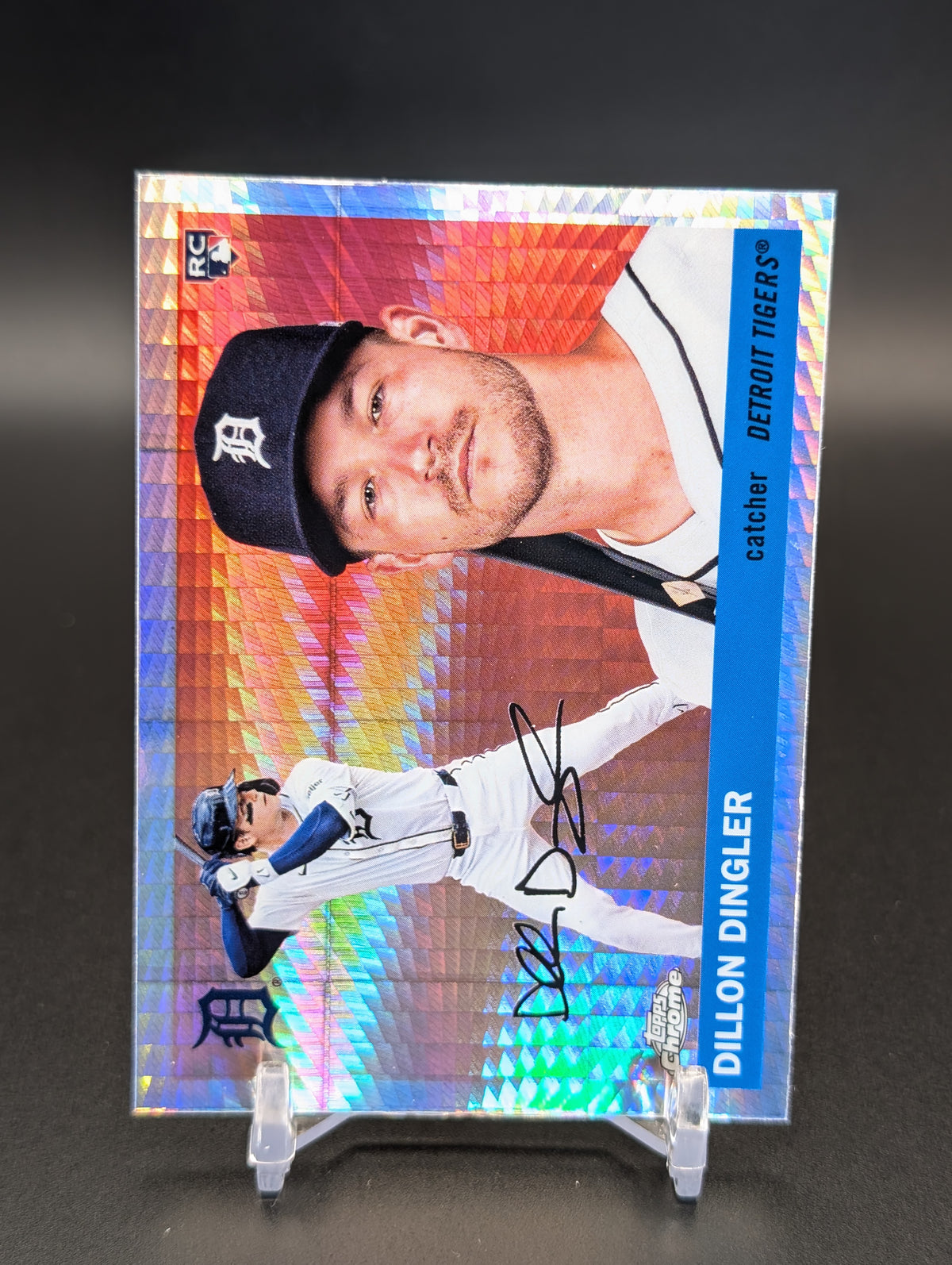 2025 Topps Chrome Platinum #292 Dillon Dingler Prism Refractors