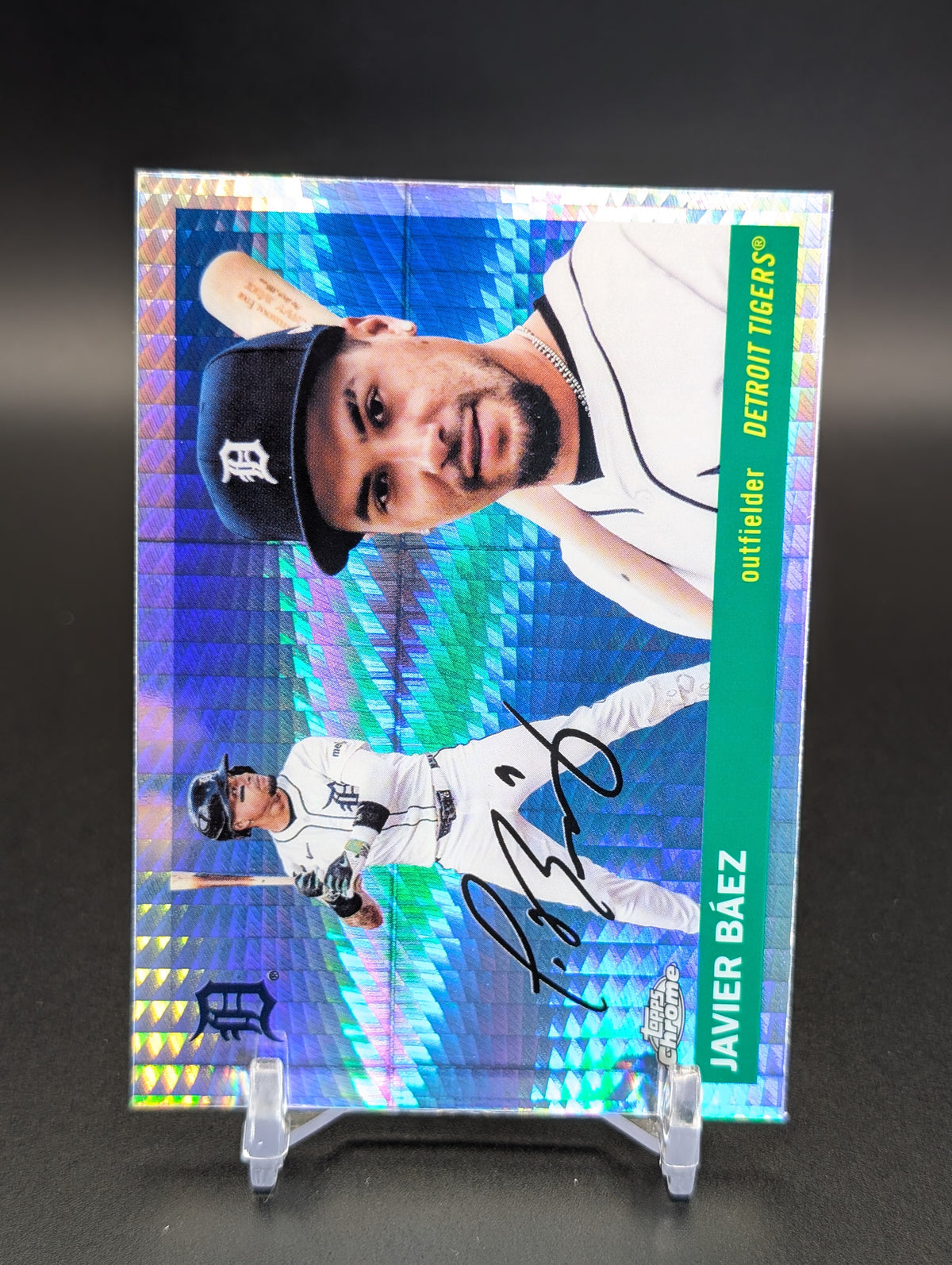 2025 Topps Chrome Platinum #31 Javier Báez Prism Refractors