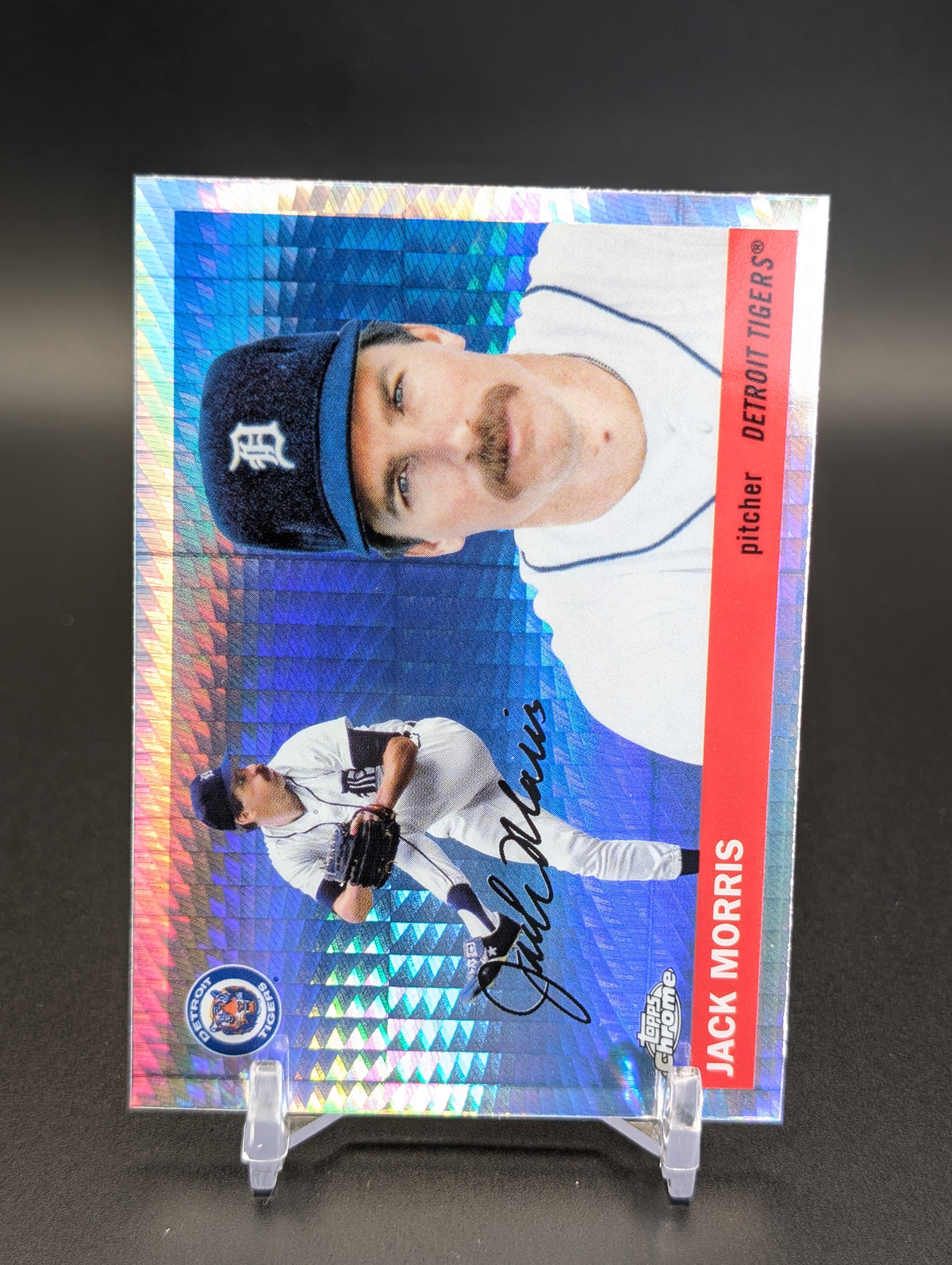 2025 Topps Chrome Platinum #478 Jack Morris Prism Refractors