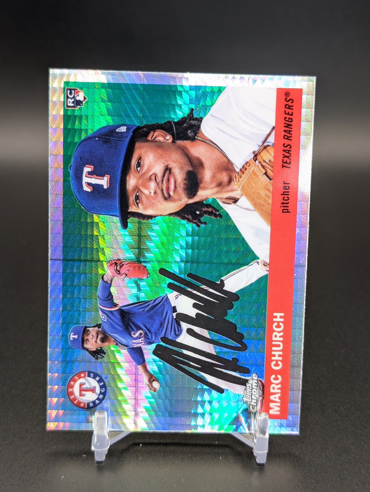 2025 Topps Chrome Platinum #273 Marc Church Prism Refractors