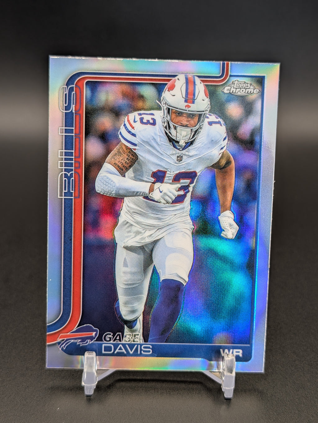 2025 Topps Chrome #142 Gabe Davis Refractor