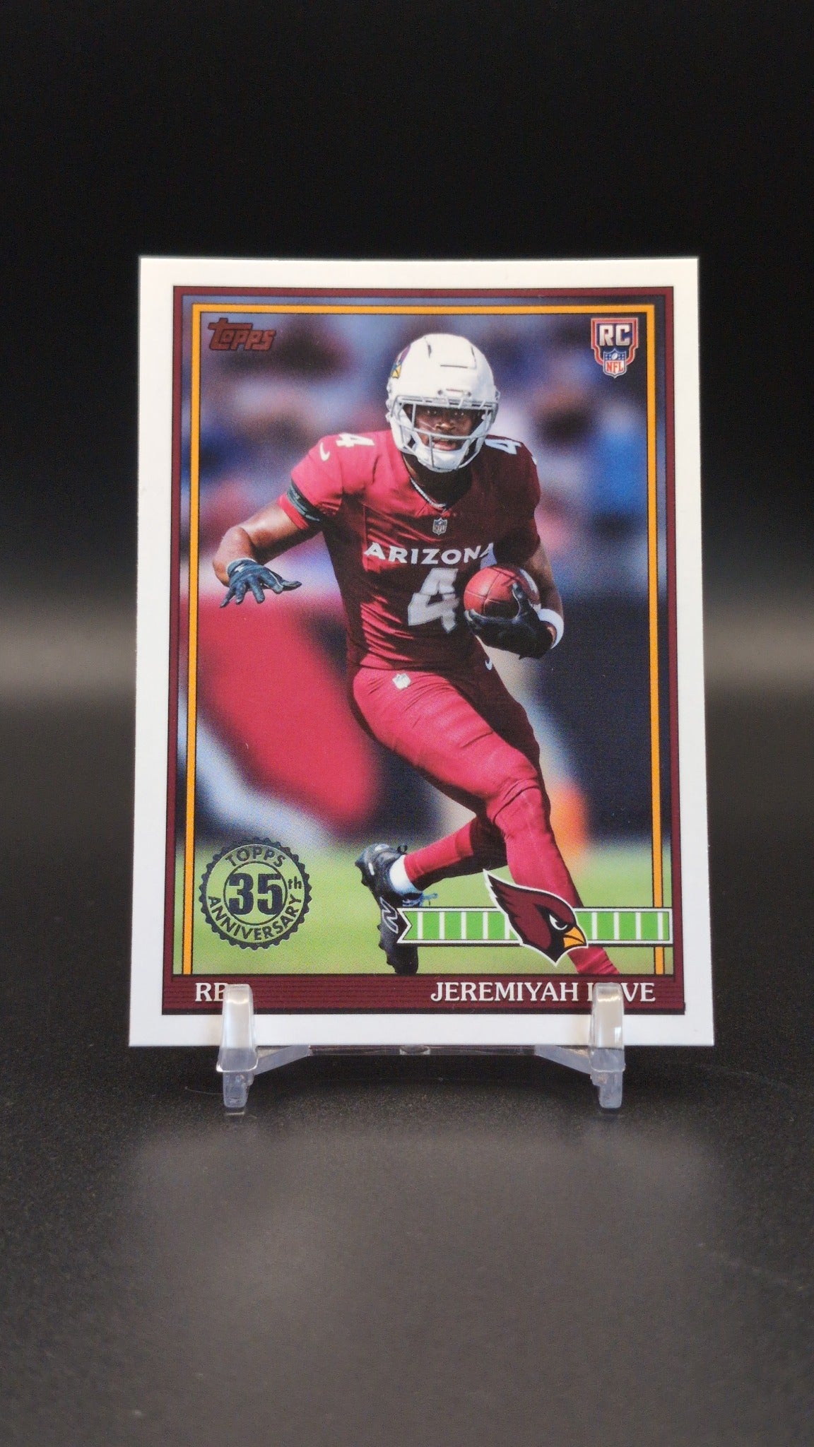 2026 Topps Flagship #91TR-9 Jeremiyah Love 1991 Topps Football Rookies
