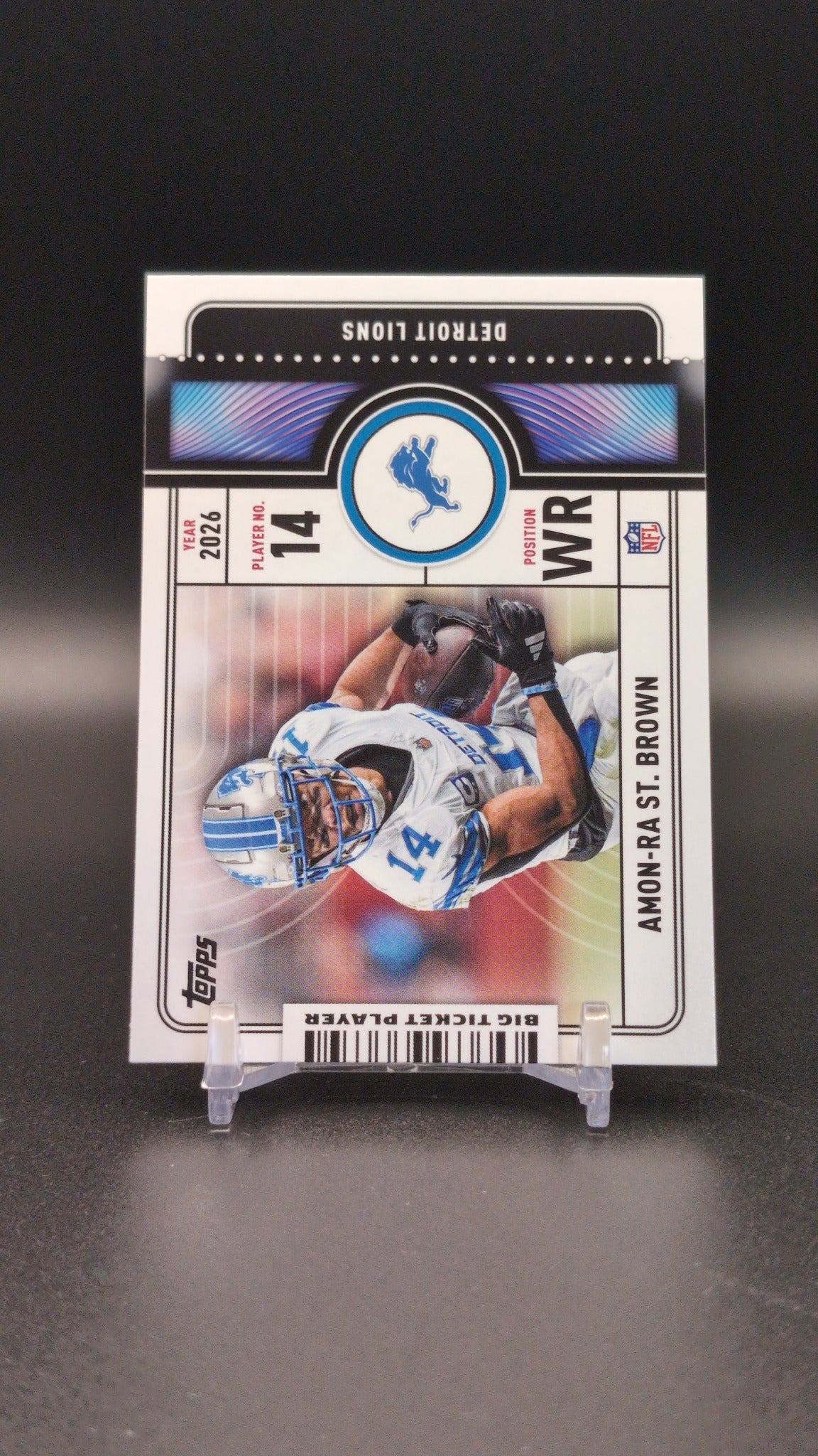 2026 Topps Flagship #BTP-14 Amon-Ra St. Brown Big Ticket Players