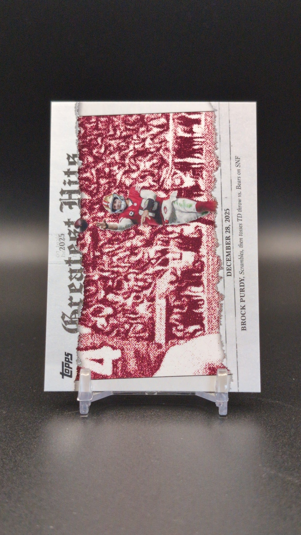 2026 Topps Flagship #TP-5 Christian McCaffrey Topps Profiles