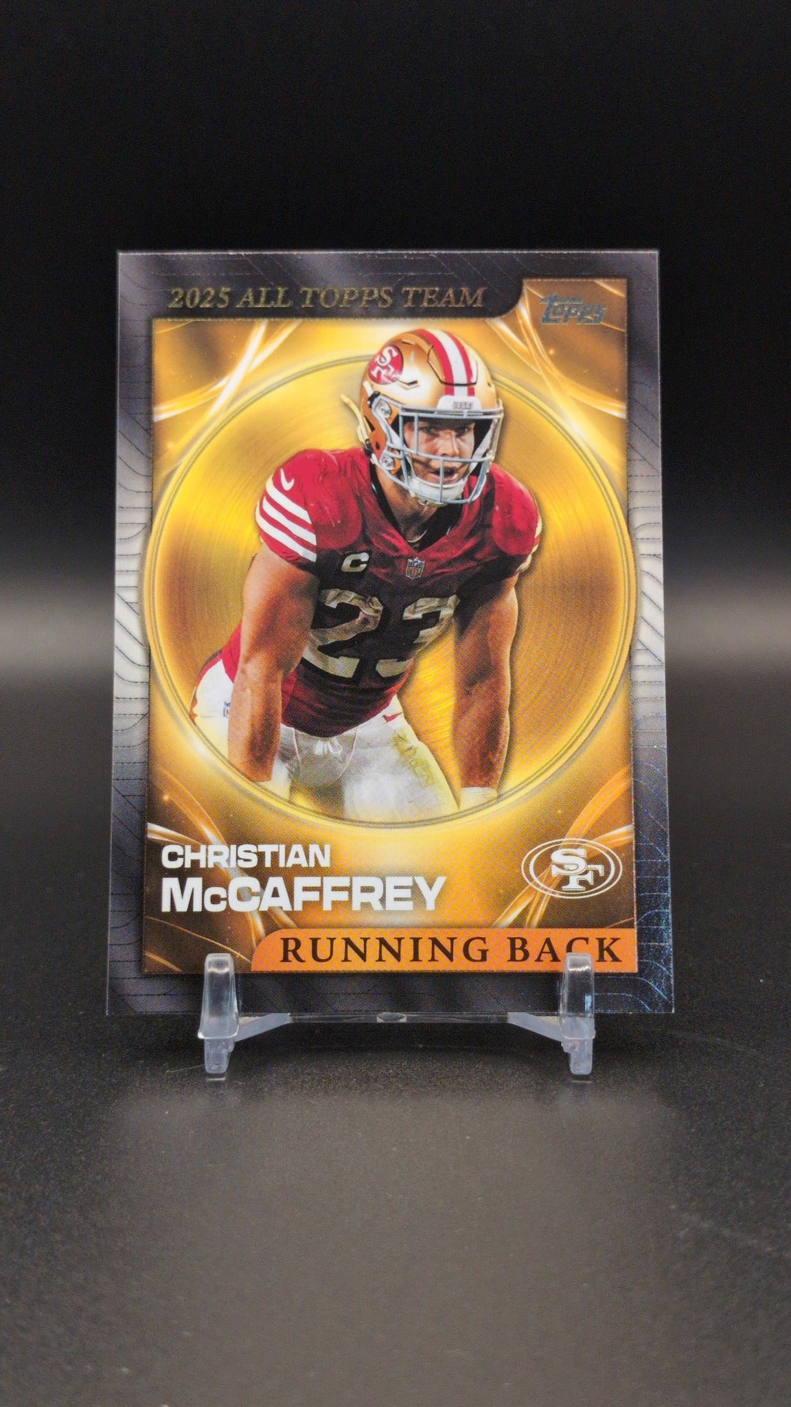 2026 Topps Flagship #25ATT-5 Christian McCaffrey 2025 All Topps Team