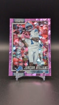 2026 Topps Flagship #67 Jameson Williams Pink Diamante Foil
