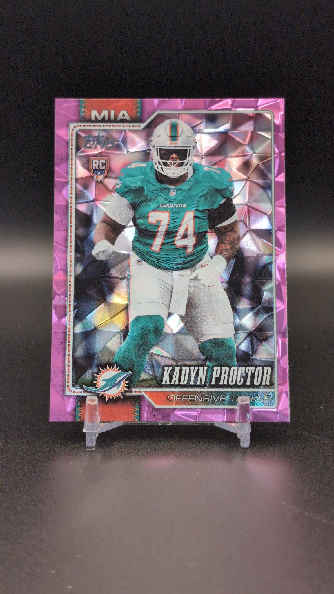 2026 Topps Flagship #353 Kadyn Proctor Pink Diamante Foil