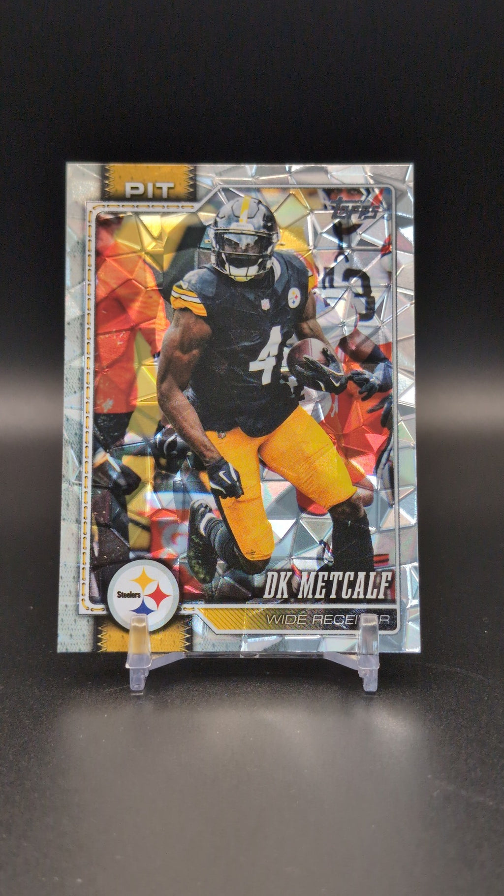 2026 Topps Flagship #175 DK Metcalf Diamante Foil