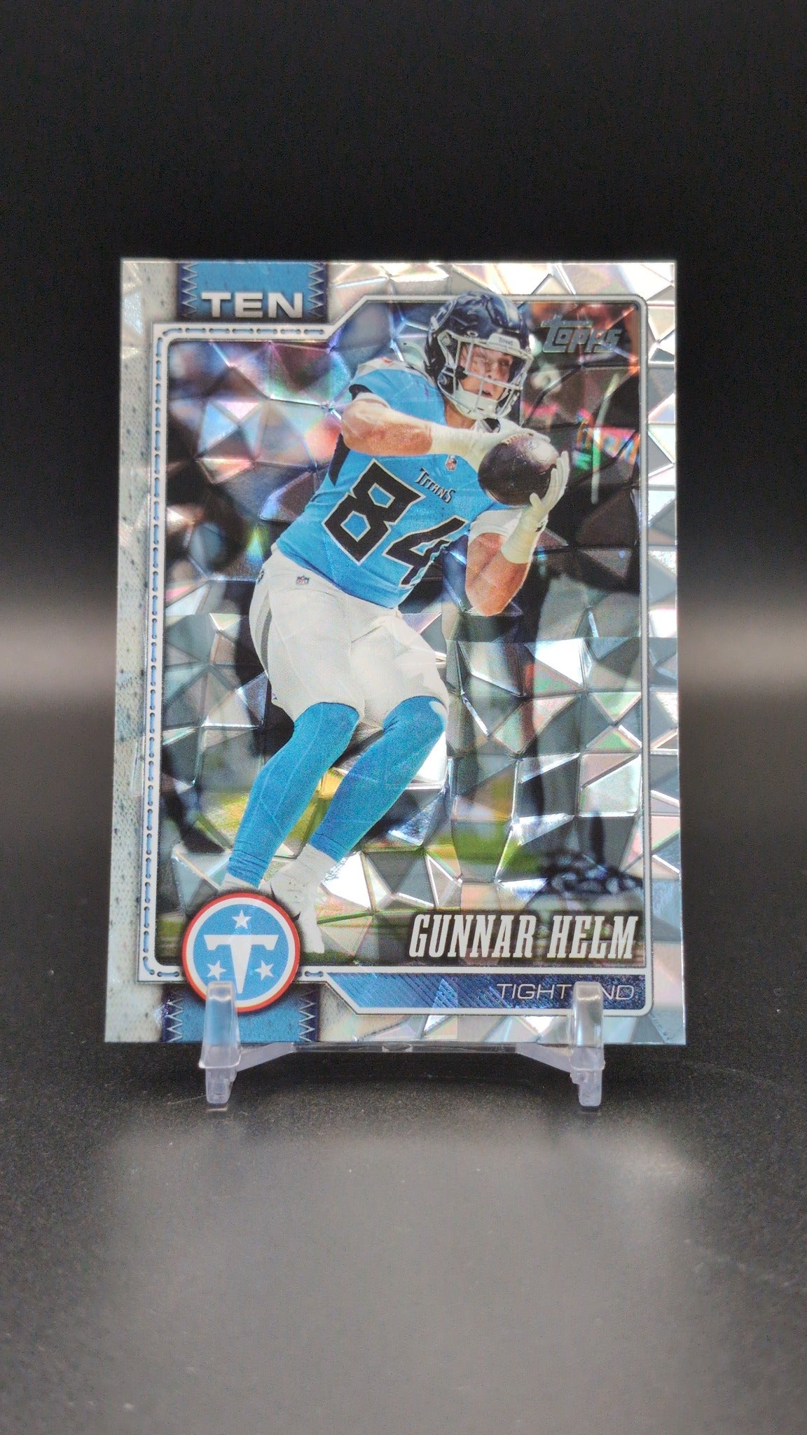 2026 Topps Flagship #255 Gunnar Helm Diamante Foil