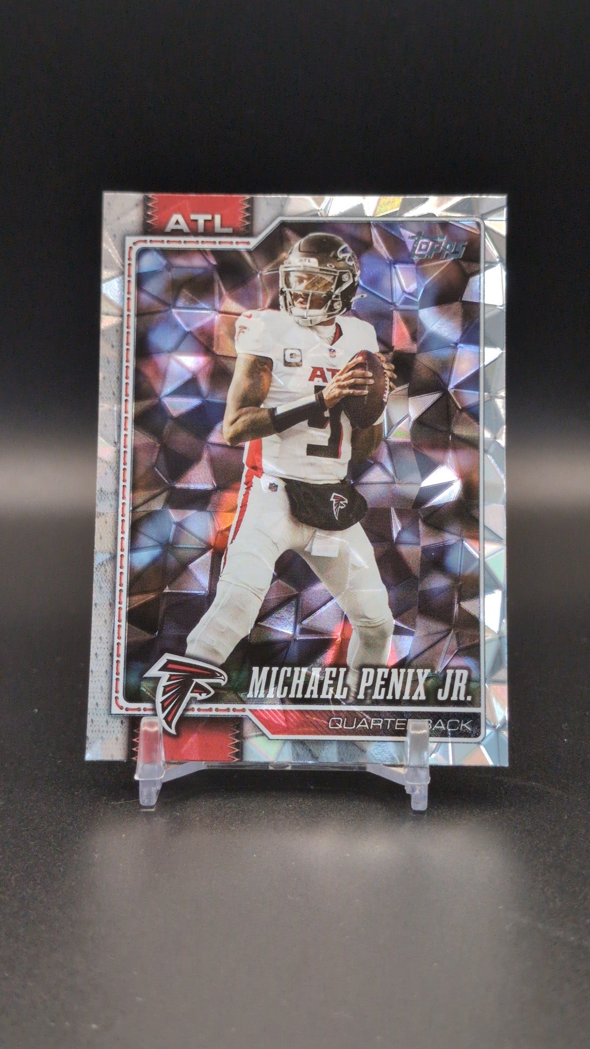 2026 Topps Flagship #8 Michael Penix Jr. Diamante Foil
