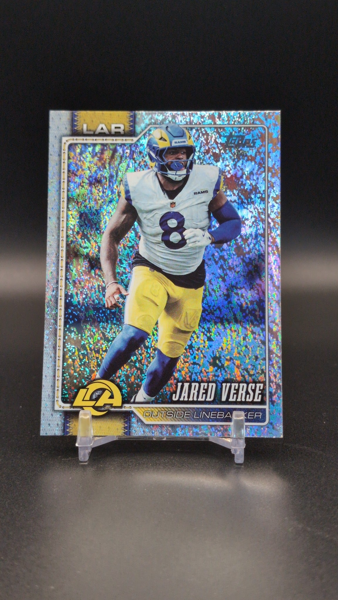 2026 Topps Flagship #231 Jared Verse Silver Crackle Foil