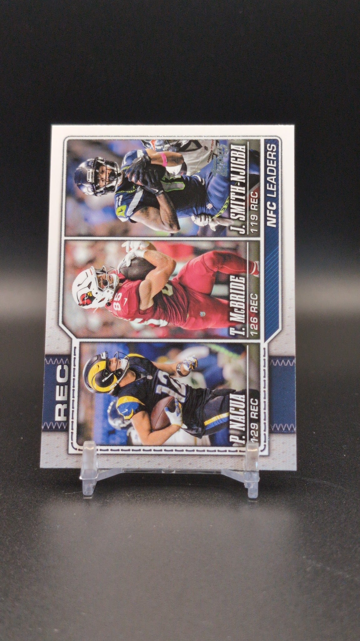 2026 Topps Flagship #283 NFC Receiving Leaders McBride Nacua Smith-Njigba