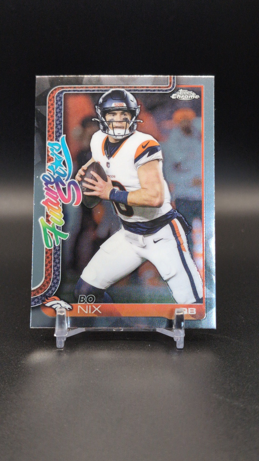 2025 Topps Chrome #FS-15 Bo Nix Future Stars