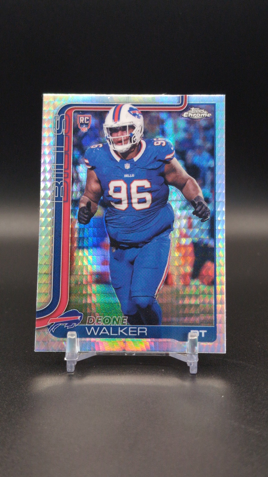 2025 Topps Chrome #360 Deone Walker Prism Refractor