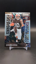 2025 Panini Prizm #19 Quinshon Judkins Fireworks
