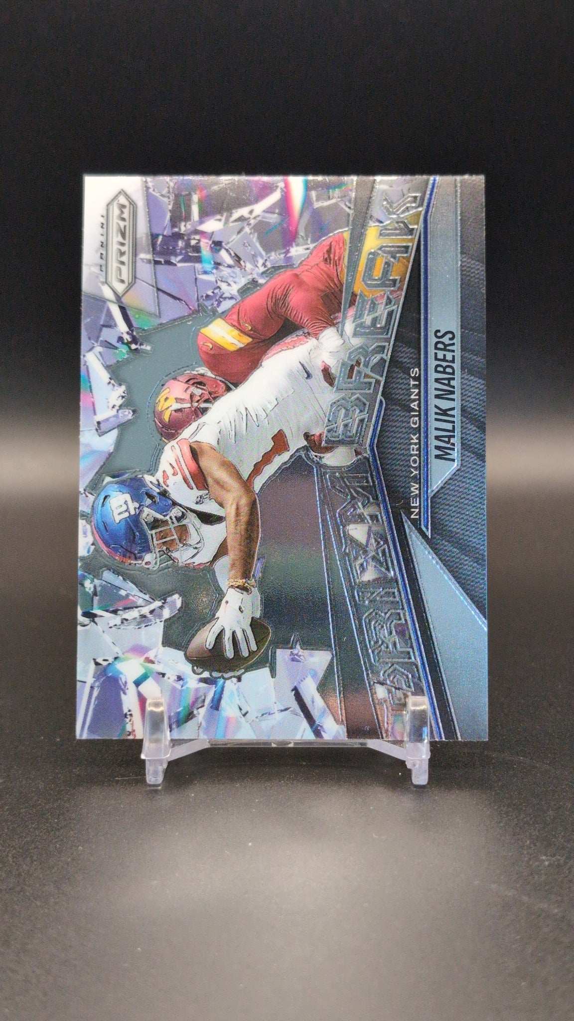 2025 Panini Prizm #5 Malik Nabers Prizm Break