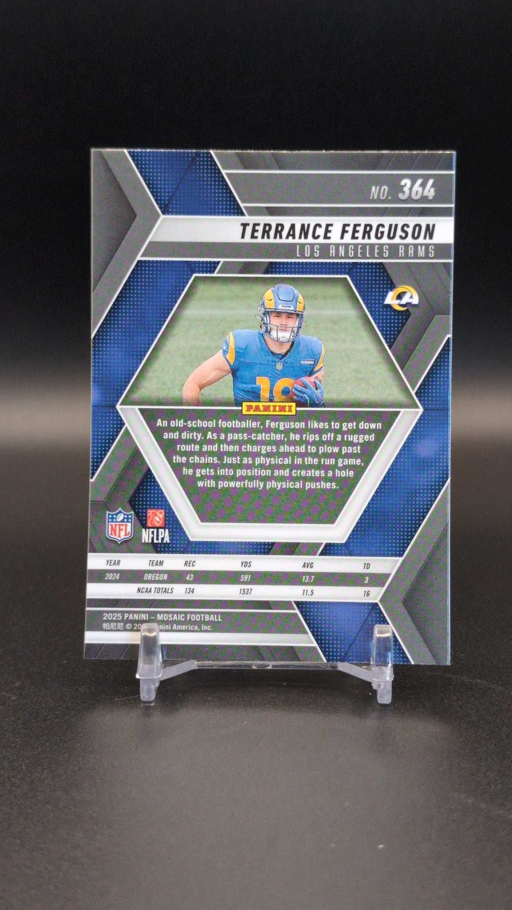 2025 Panini Mosaic #364 Terrance Ferguson