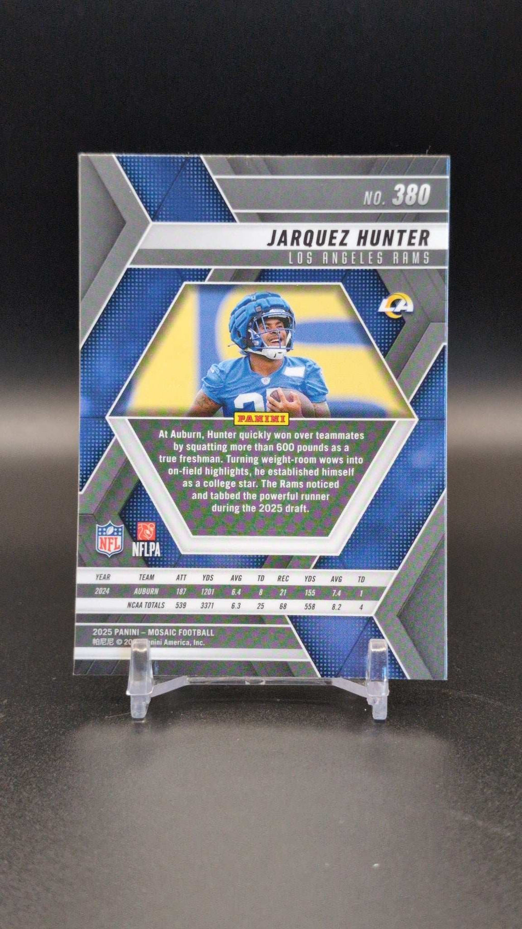 2025 Panini Mosaic #380 Jarquez Hunter