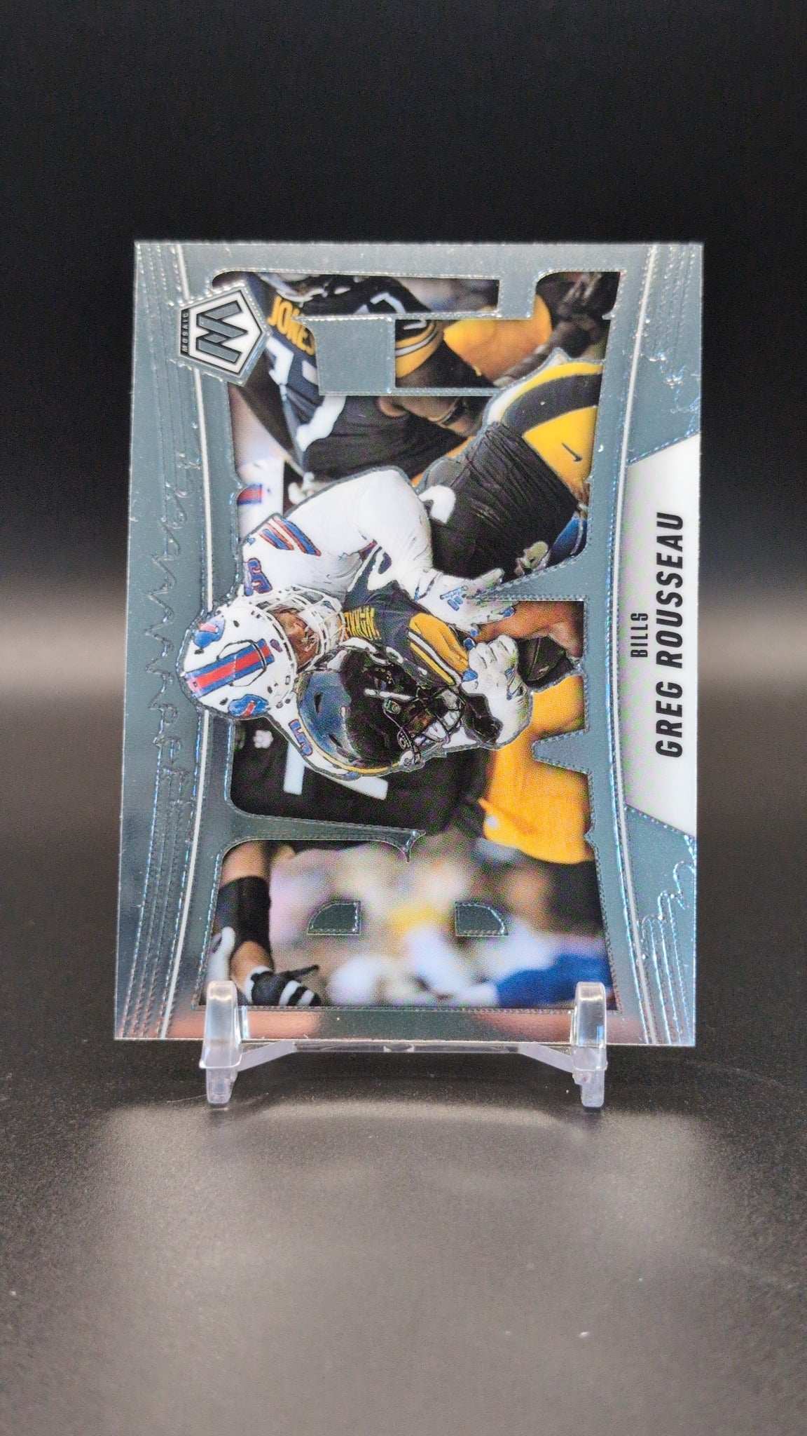 2025 Panini Mosaic #14 Greg Rousseau Bang!