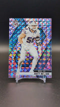 2025 Panini Mosaic #241 Matt Milano Mosaic Camo Pink