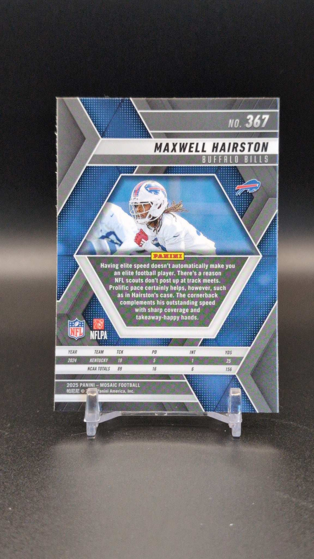 2025 Panini Mosaic #367 Maxwell Hairston