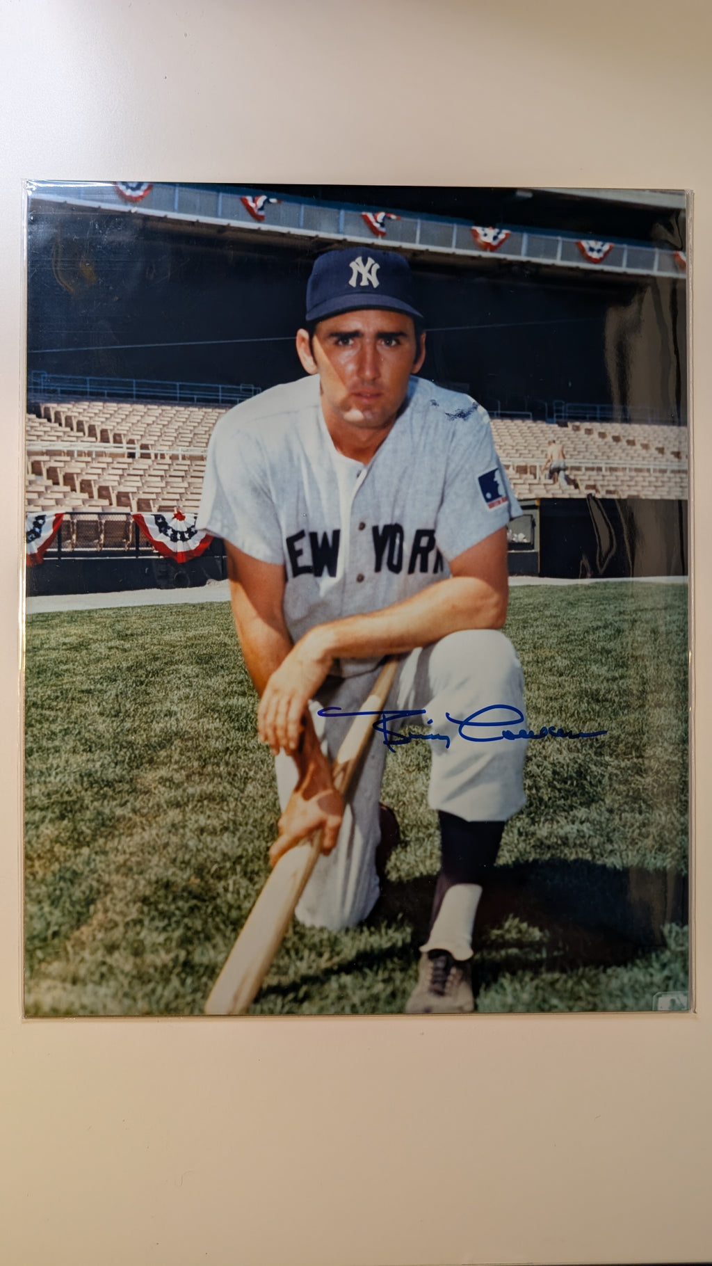 2025 Big League Photos 2 Historic Autograph Billy Cowan Yankees