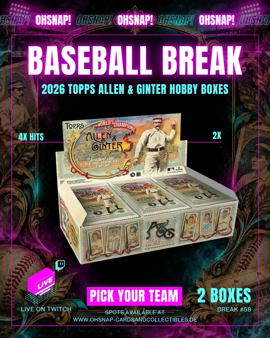 Twitch Break Allen & Ginter Vorschaubild