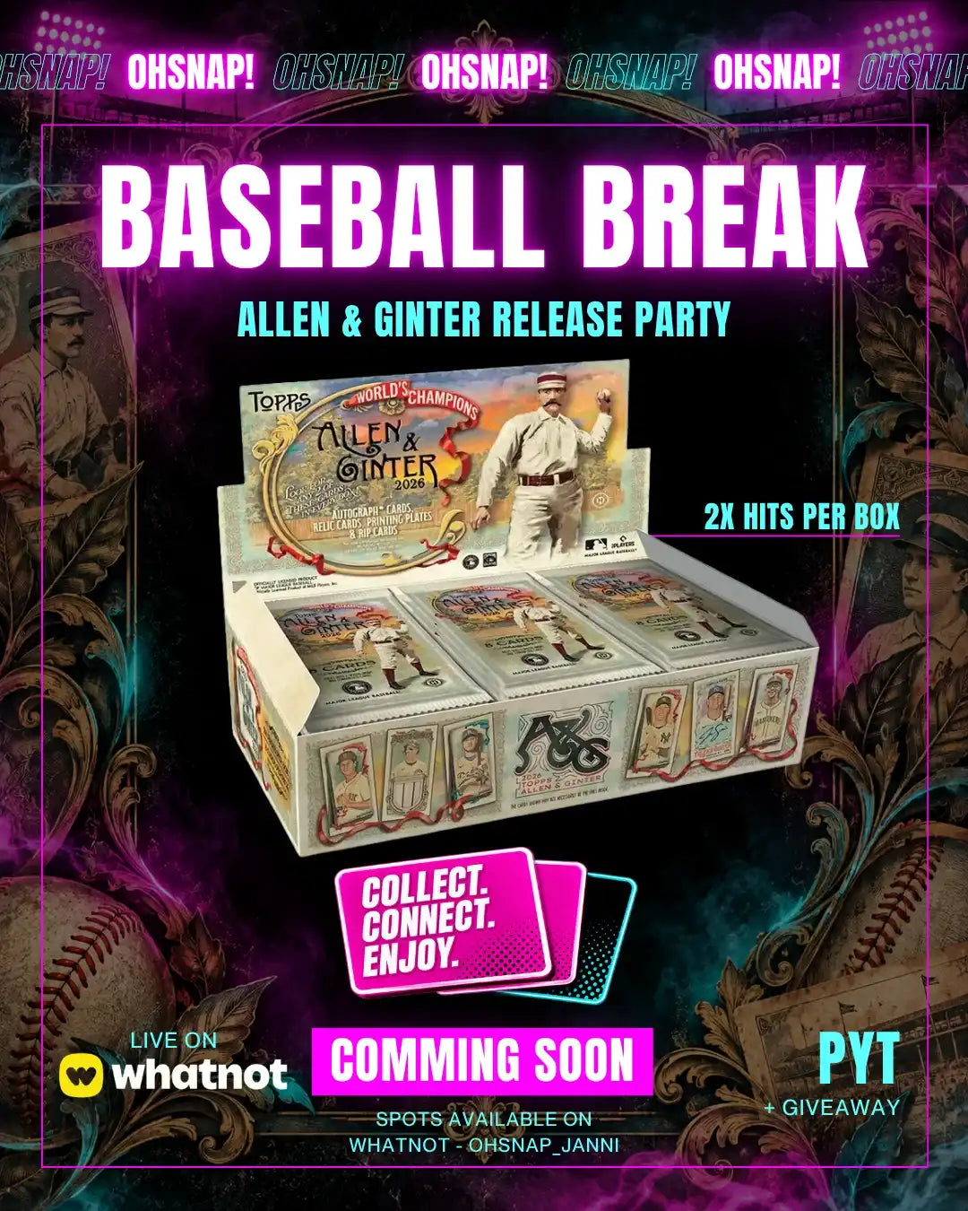 Whatnot Break Allen & Ginter Vorschaubild